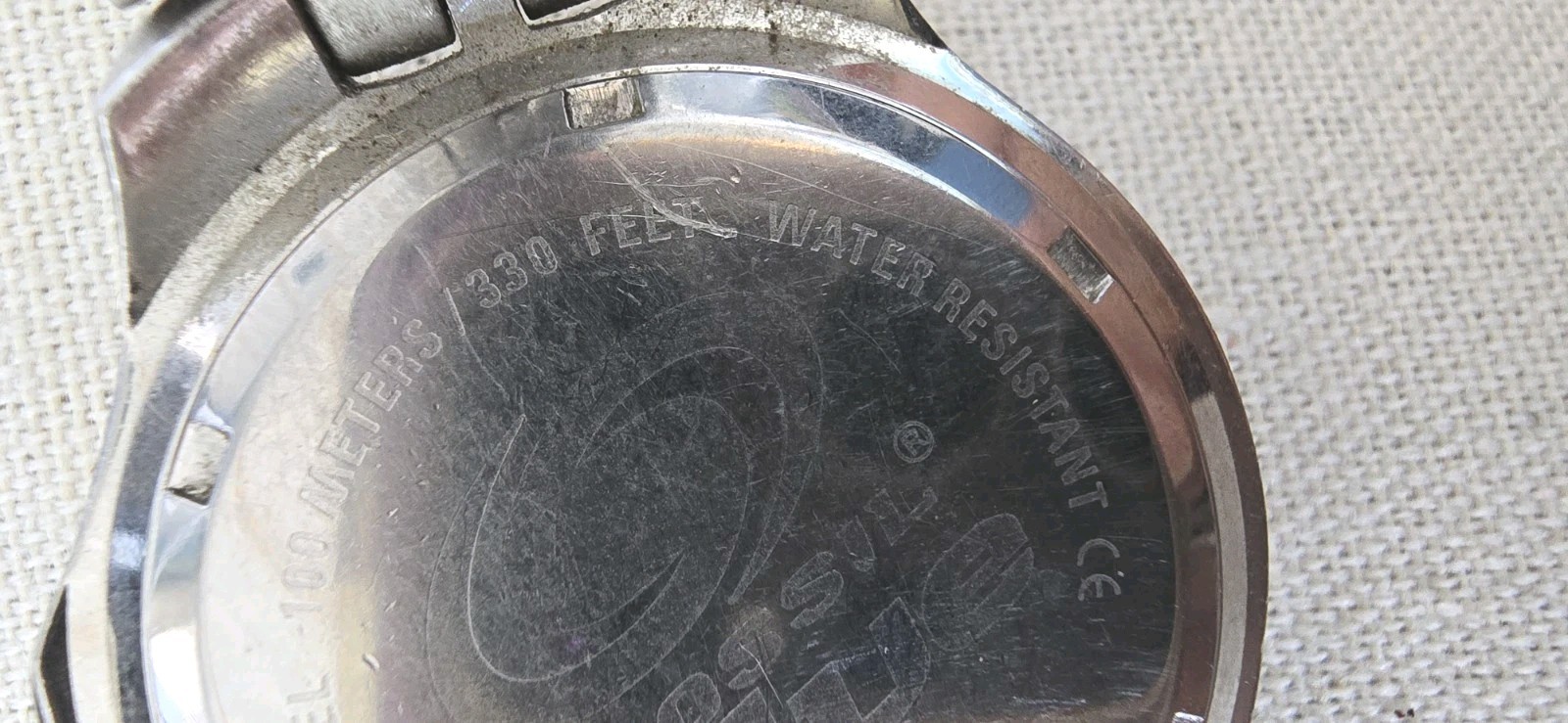 Fossil Blue Quartz BQ-9135 Men’s Watch New Battery Size 8 inches Adjustable Work