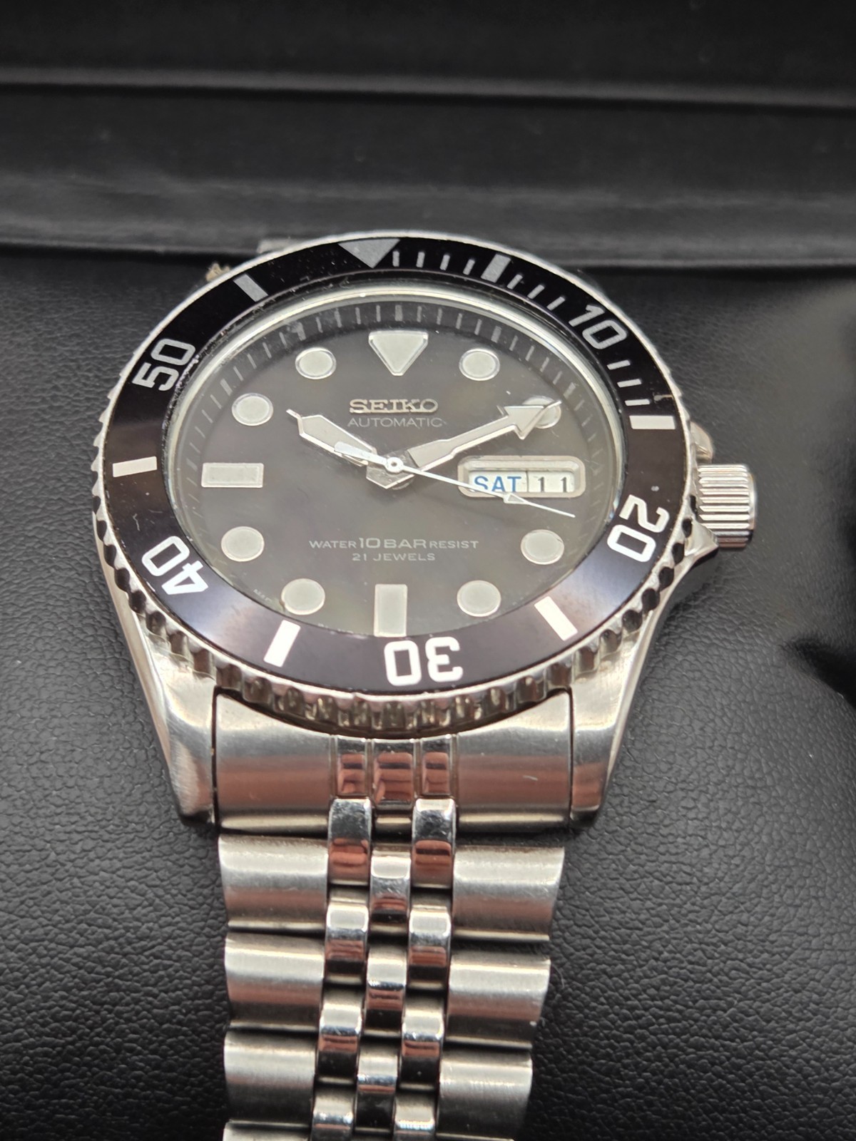 Seiko Mens Automatic Watch SKX031 Scuba Divers 100M 7S26-0040 February 1997 BOX