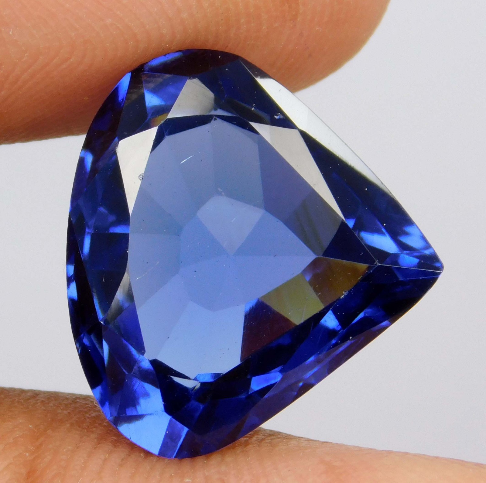 Top Quality 14.85 Ct Natural Blue Spinel – Pear Cut Certified Loose Gemstone