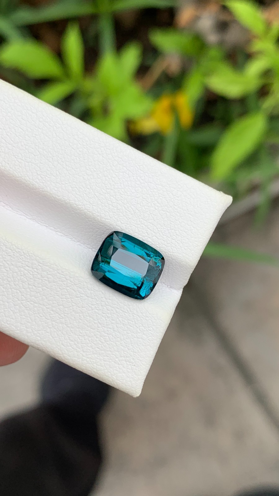 Natural Indicolite Blue Tourmaline faceted , Origin: Afghanistan