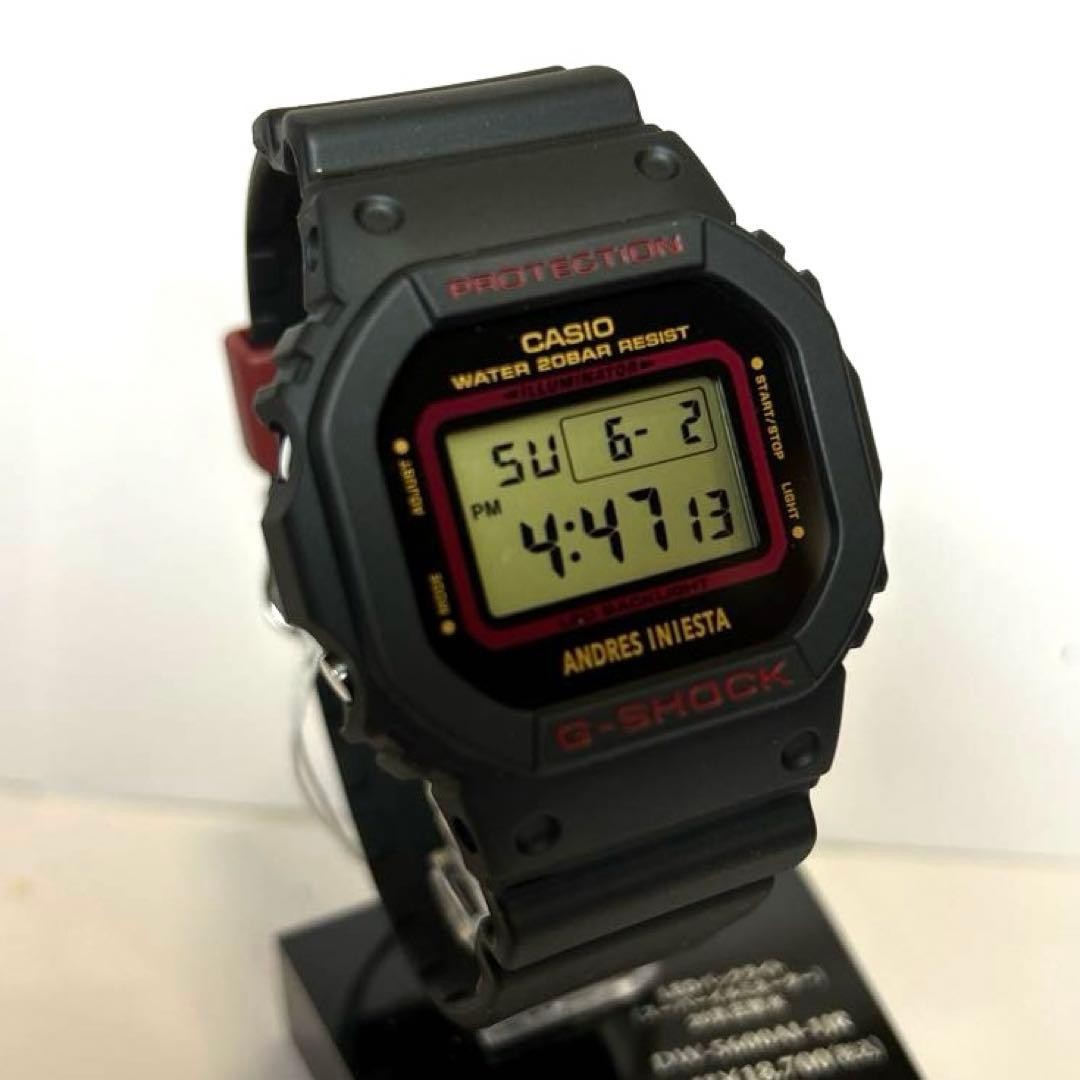 Casio G-Shock DW-5600AI-1JR Unused Andres Iniesta Digital Quartz Men’s Watch