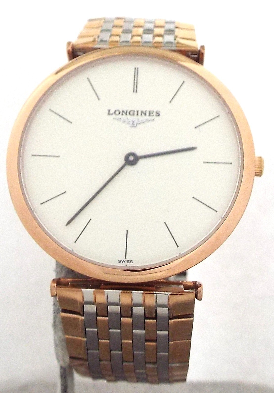 LONGINES – Le Grande – L46352 – Quartz – Two-Tone – Mens Watch ~#6368