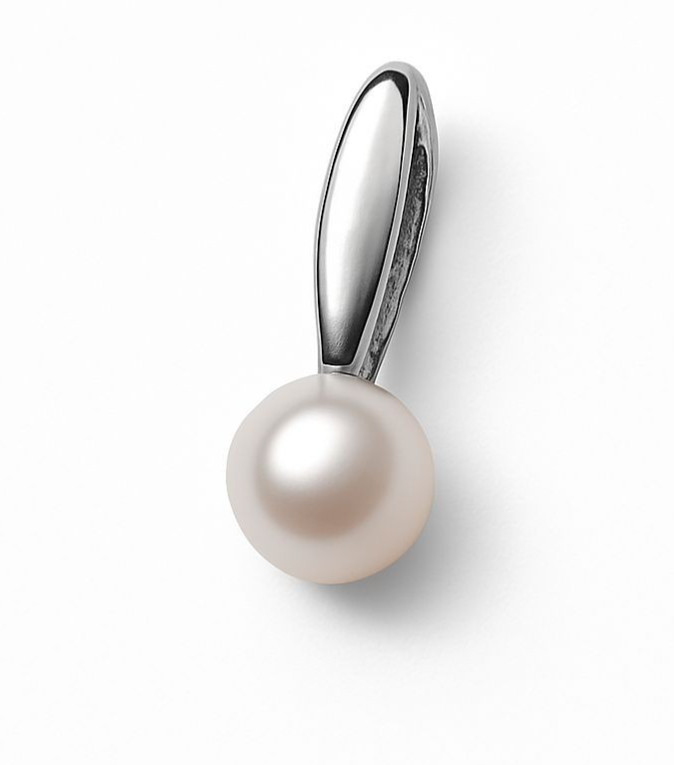 925 Silver Ladies Pendant with SWZP Beads Round Sparkle