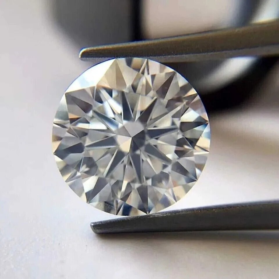2.04 ct Natural Certified D SI2 Round Brilliant Enhanced Loose Diamond