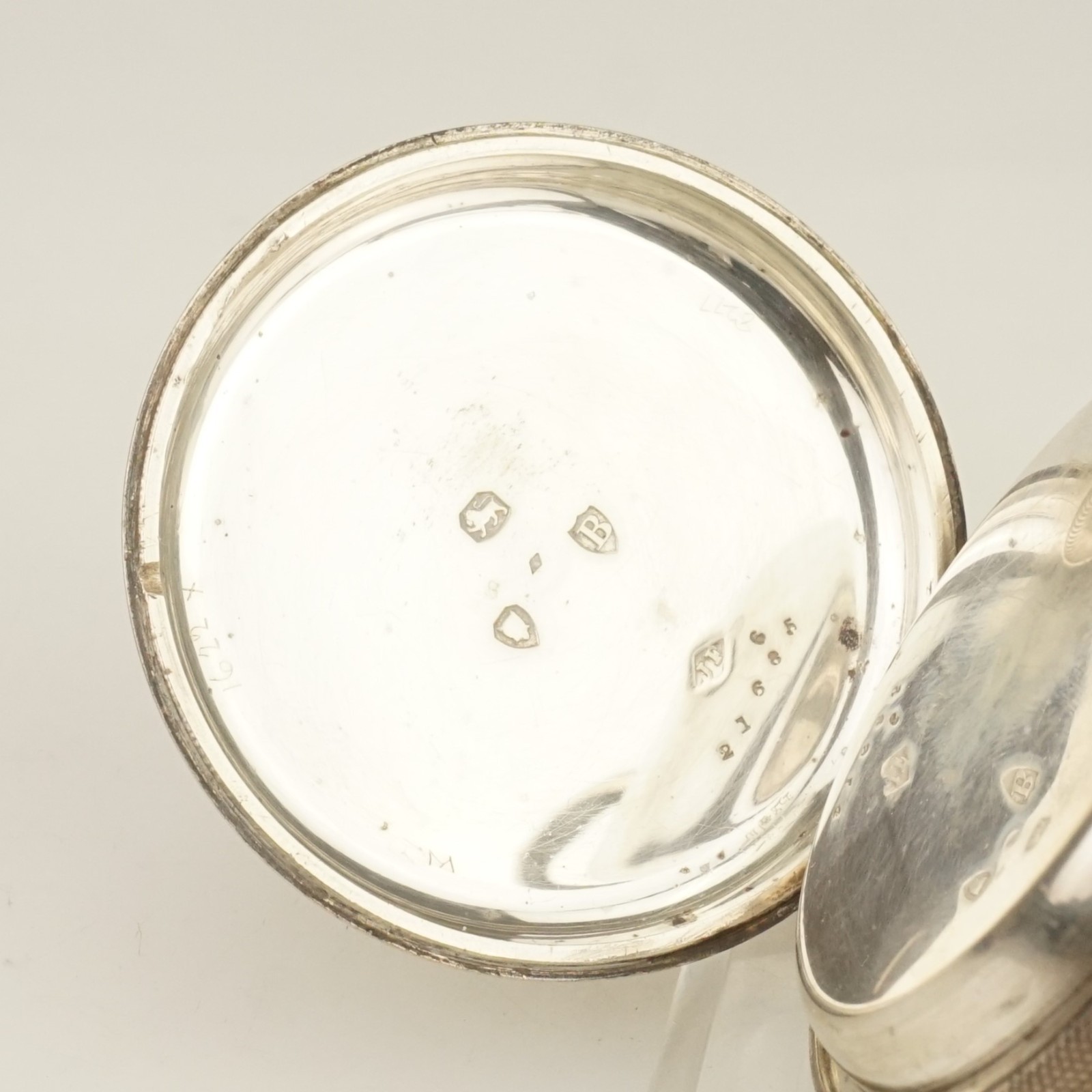 114g. Silver Antique Fusee Pocket Watch Men’s no duplex chronometer repeater RAR