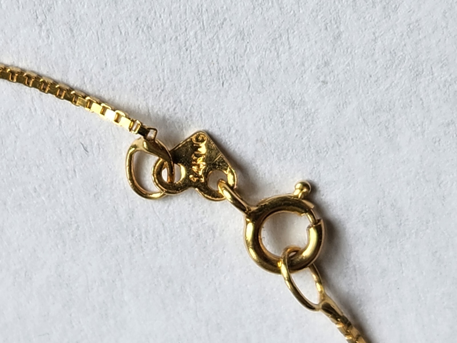 14K Solid Gold Diamond Nugget Heart Pendant Necklace-3.97 Grams