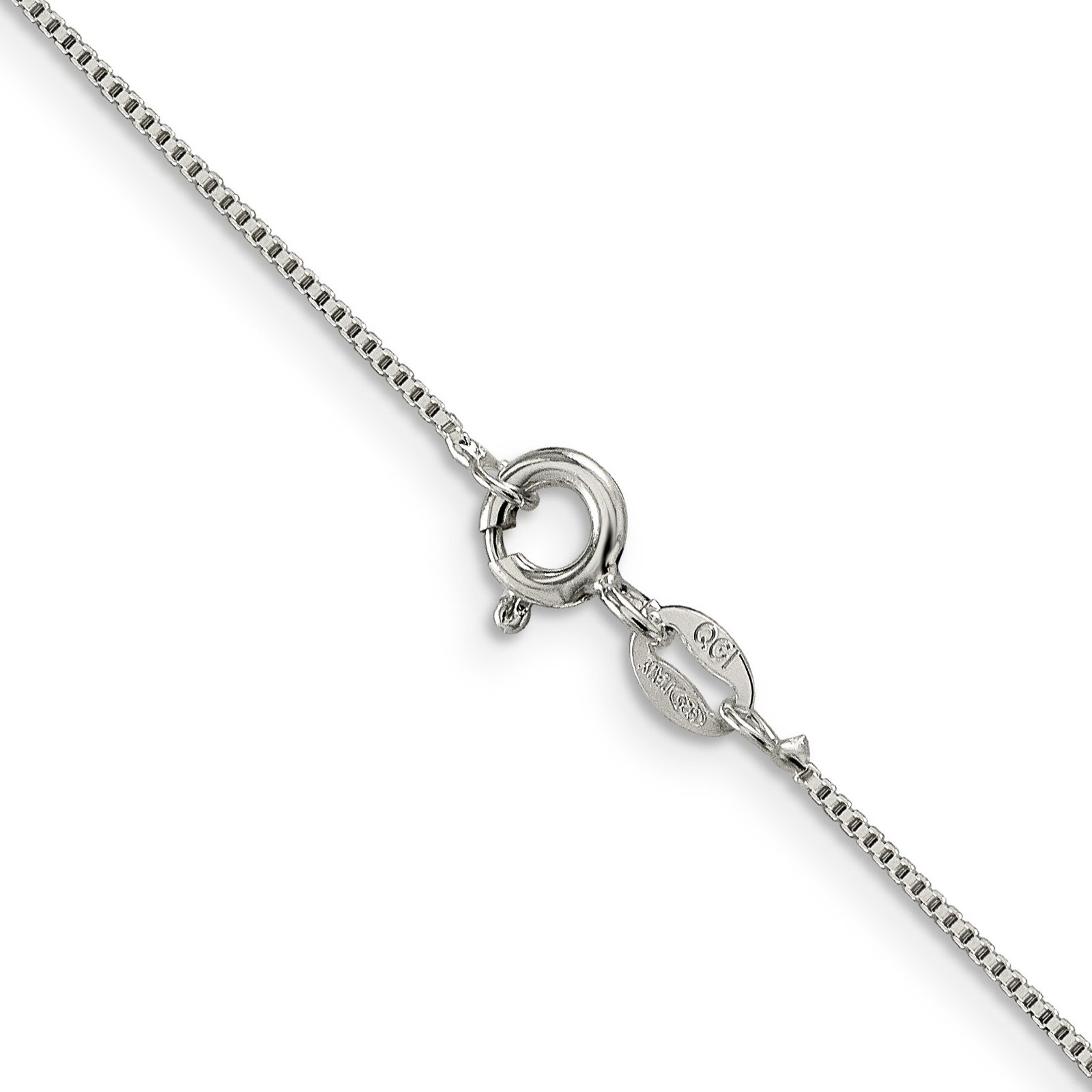 Sterling Silver Sweet 16 Heart Charm & 18″ Chain Jewerly 31.3mm x 19.2mm