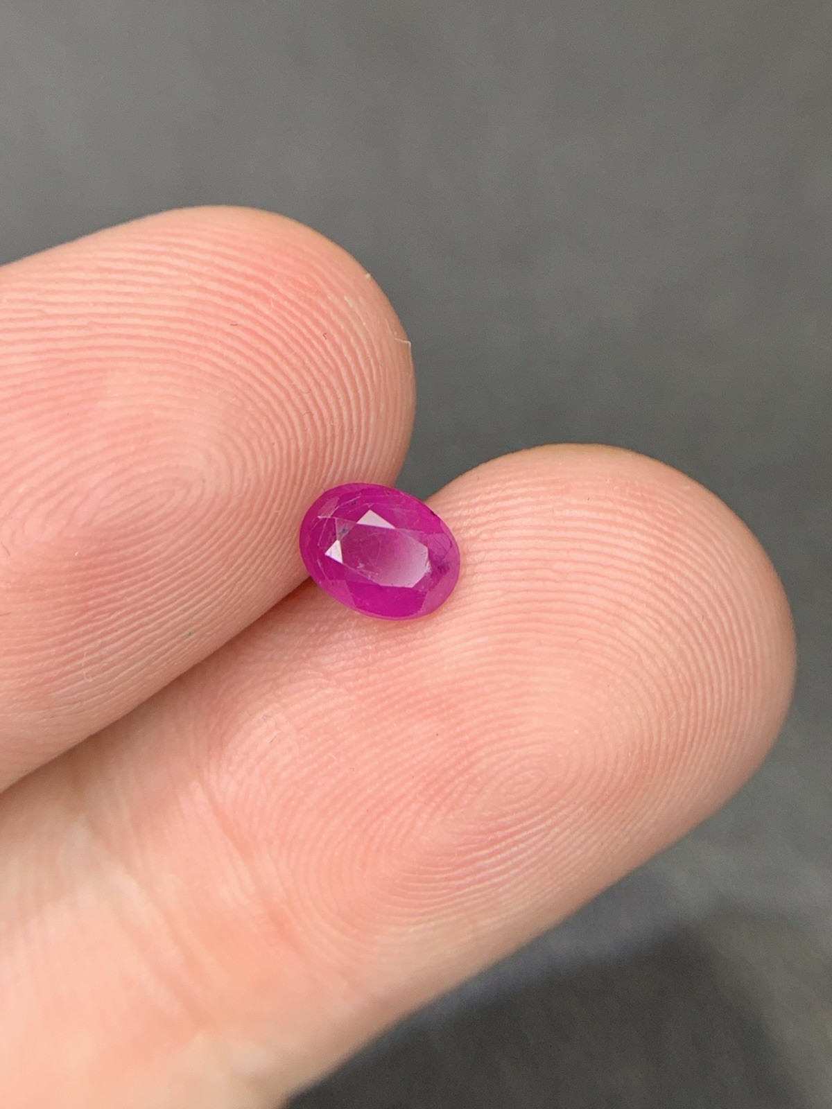 0.80 Ct No Heat Ruby