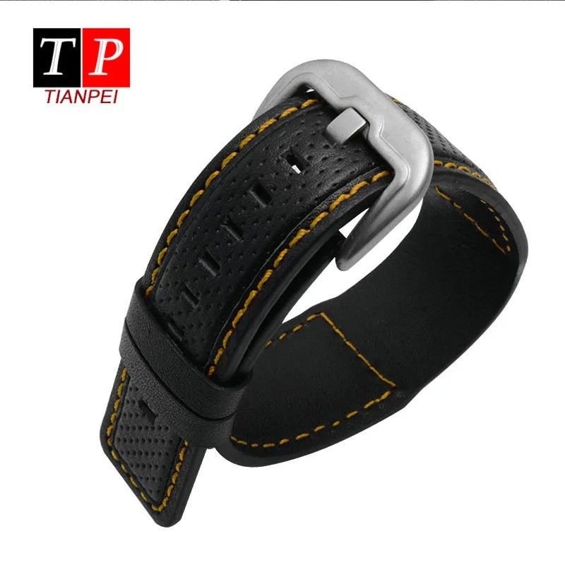 Simplicity leather watch strap for Dietrich OTC-AO1 OT-3 watch