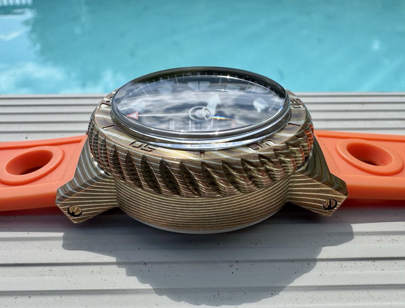 Steeldive SD1982Z Mokume Gane Automatic Dive Watch