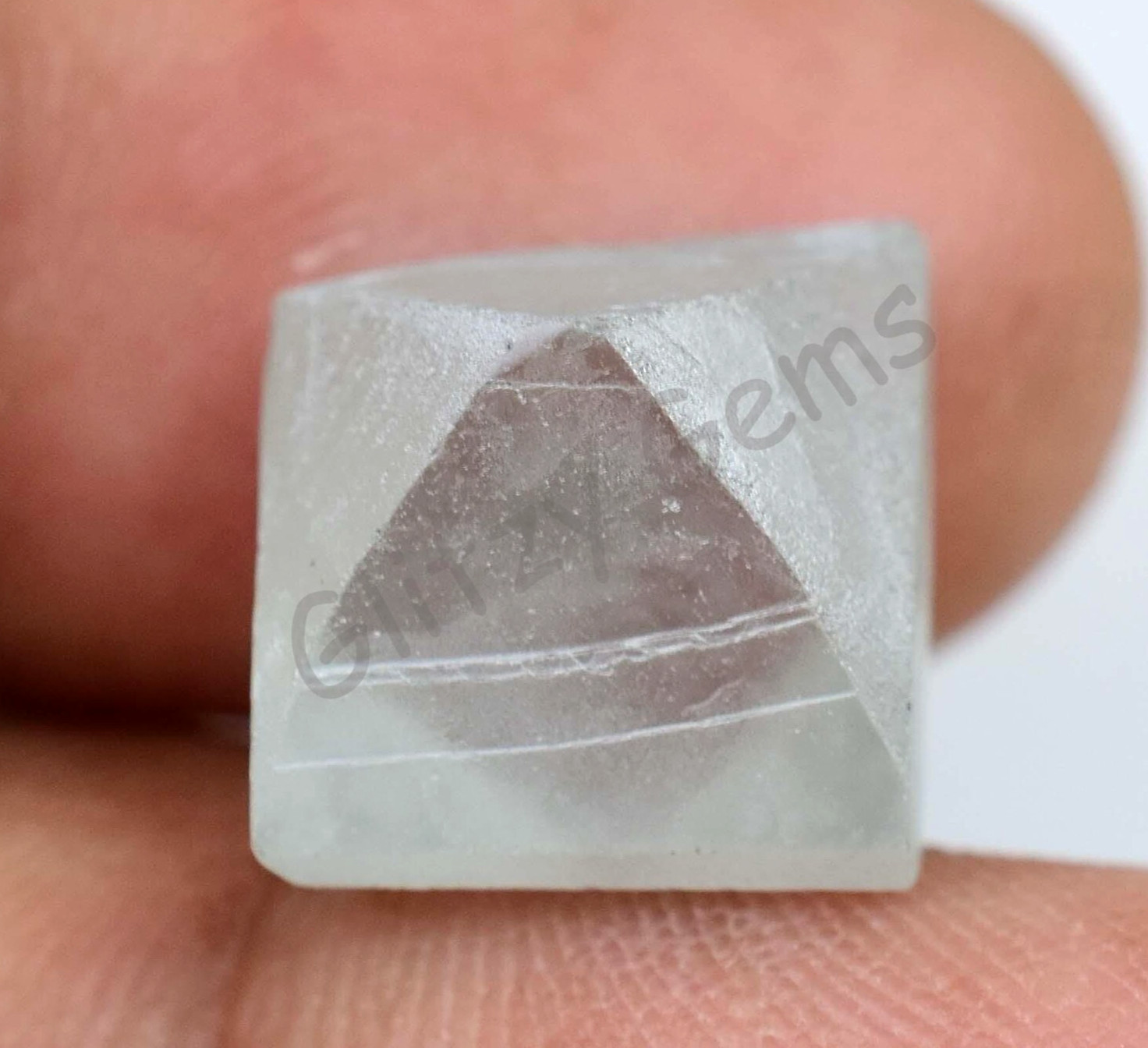 Loose CVD Lab-Grown Diamond 11.40 Ct Fancy Light Blue VVS1 Clarity Certified