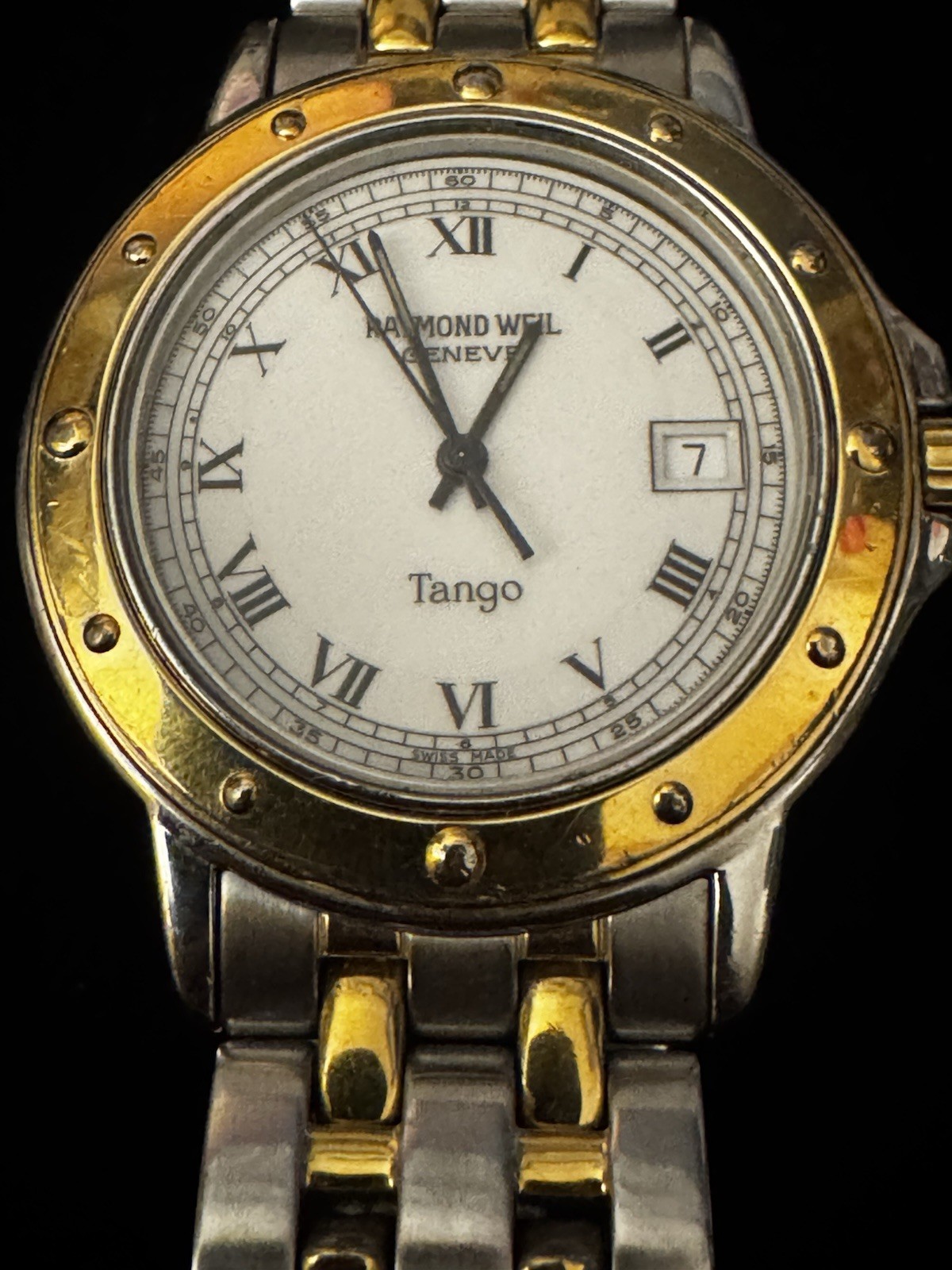 Raymond Weil 5560 Tango Collection Two Tone Men’s Watch 36mm
