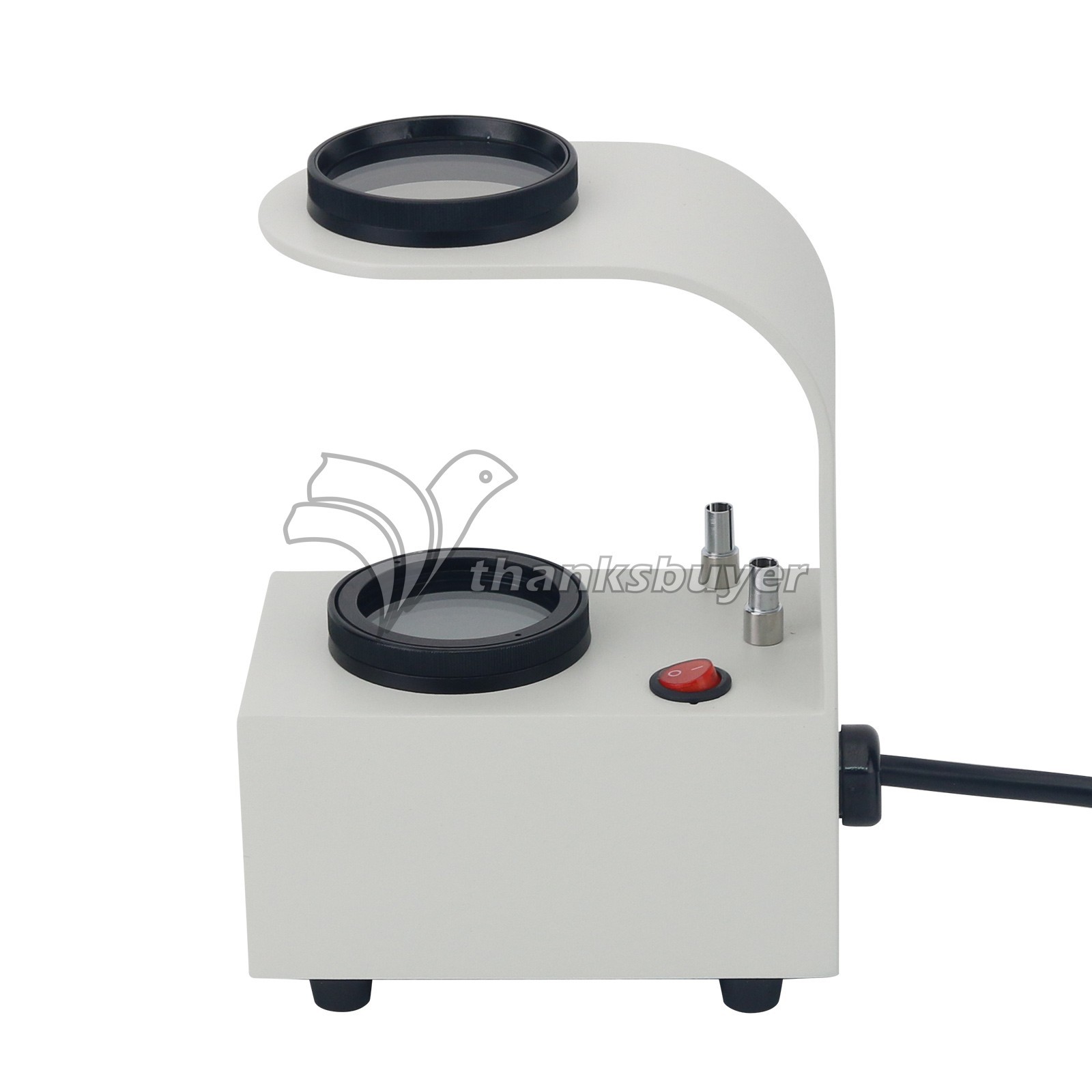 Desktop Polariscope Magnifier Tool with Rotatable Objective Table 110V 220V