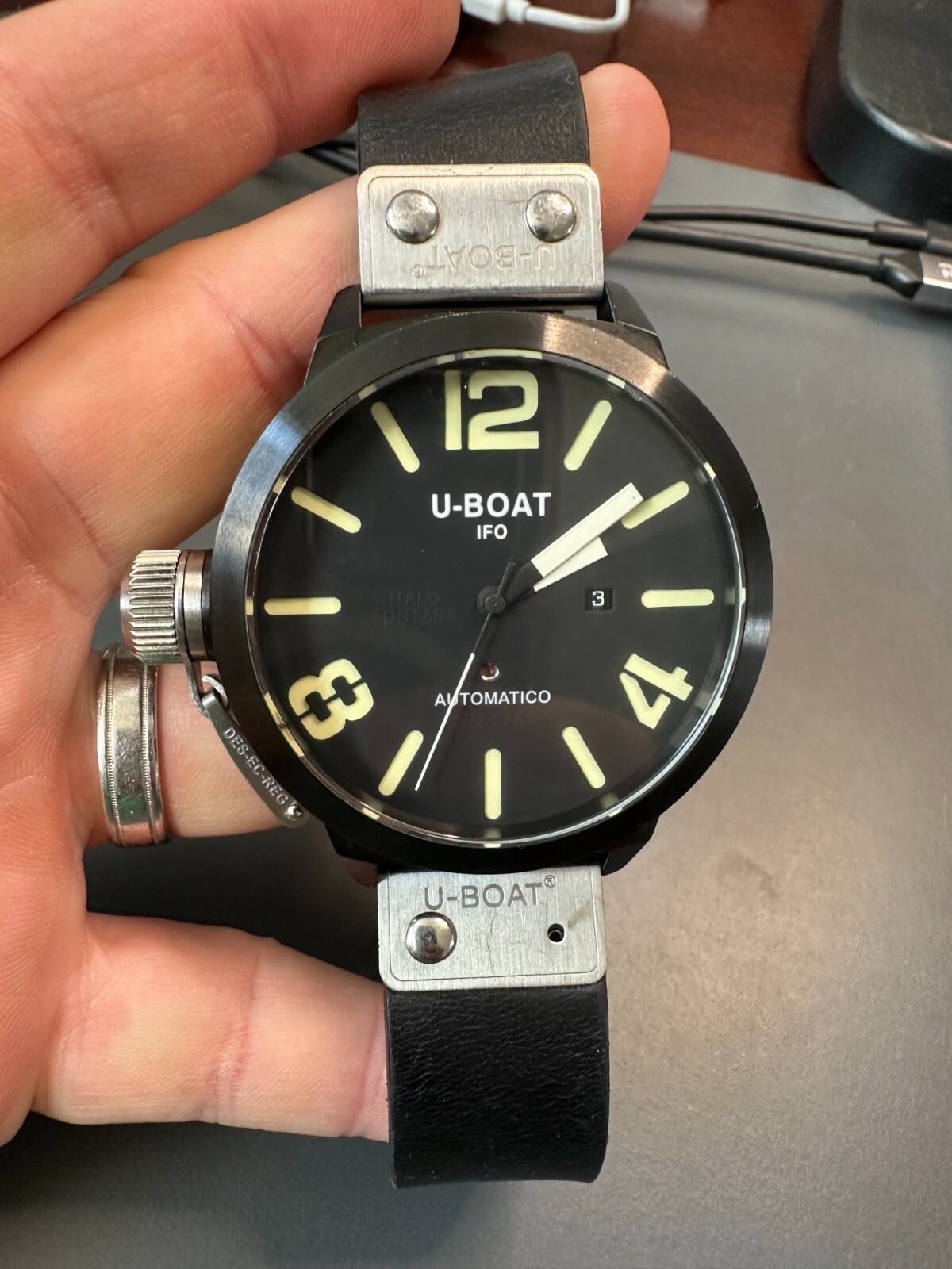 U-Boat Classico Black on Black