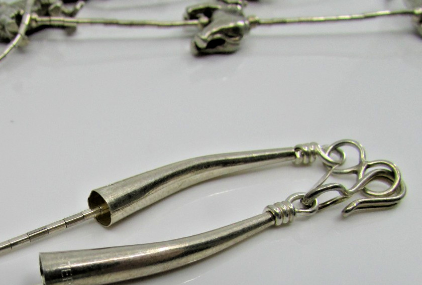 50g Endangered Species Survival Plan Sterling Silver Animal 925 Necklace 30”
