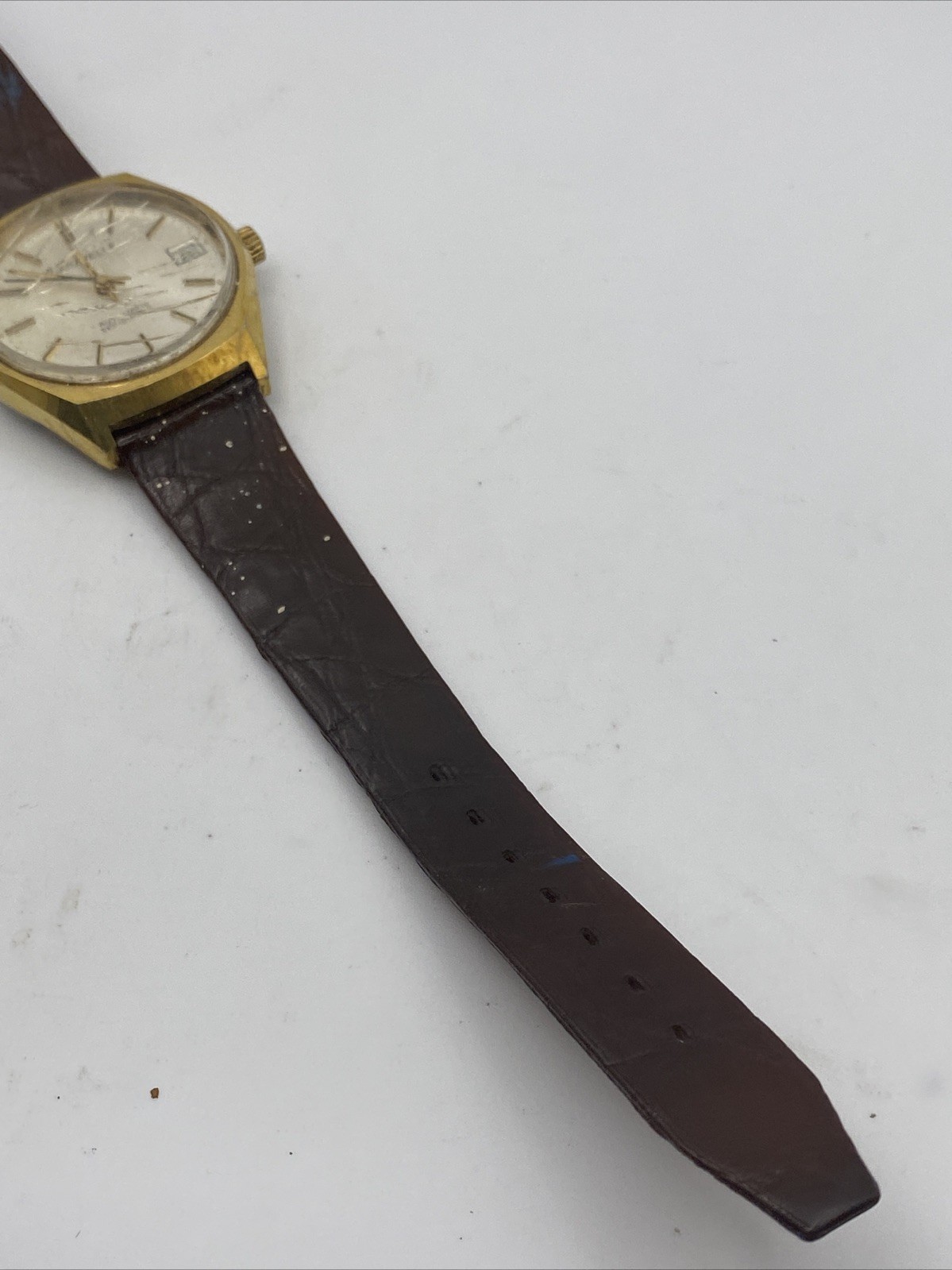 1978 Caravelle Set-O-Matic Automatic Men’s Wrist Watch Swiss Date Stainless