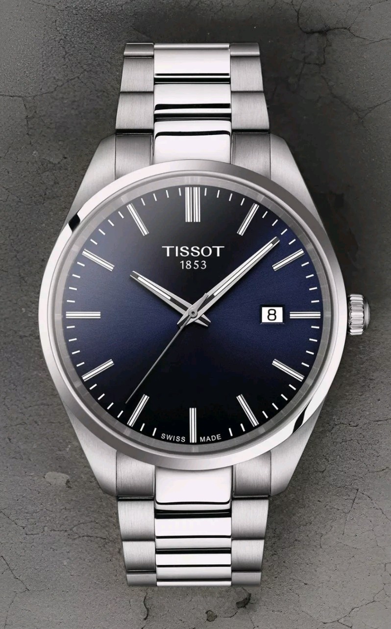 Tissot PR 100 Blue Dial Watch T150.410.11.041.00