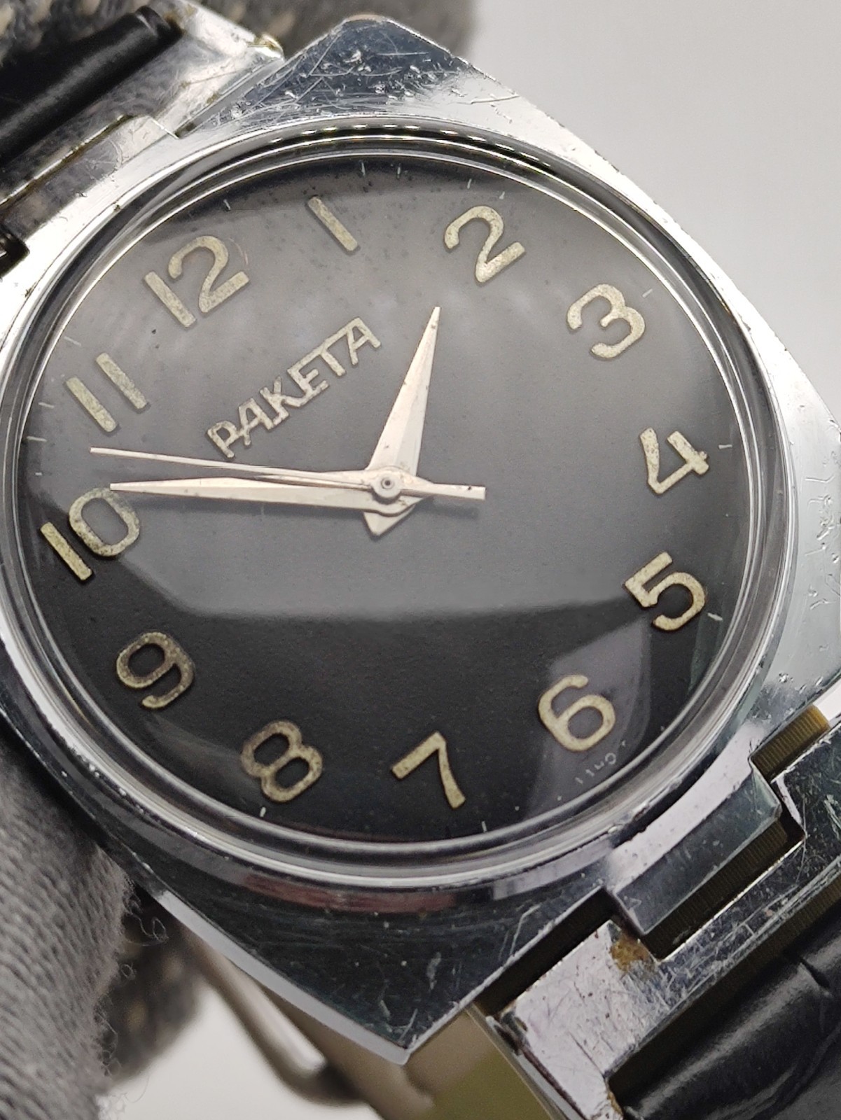 Raketa 2609 Canister Soviet Vintage Mechanical Wristwatch USSR Serviced Watch