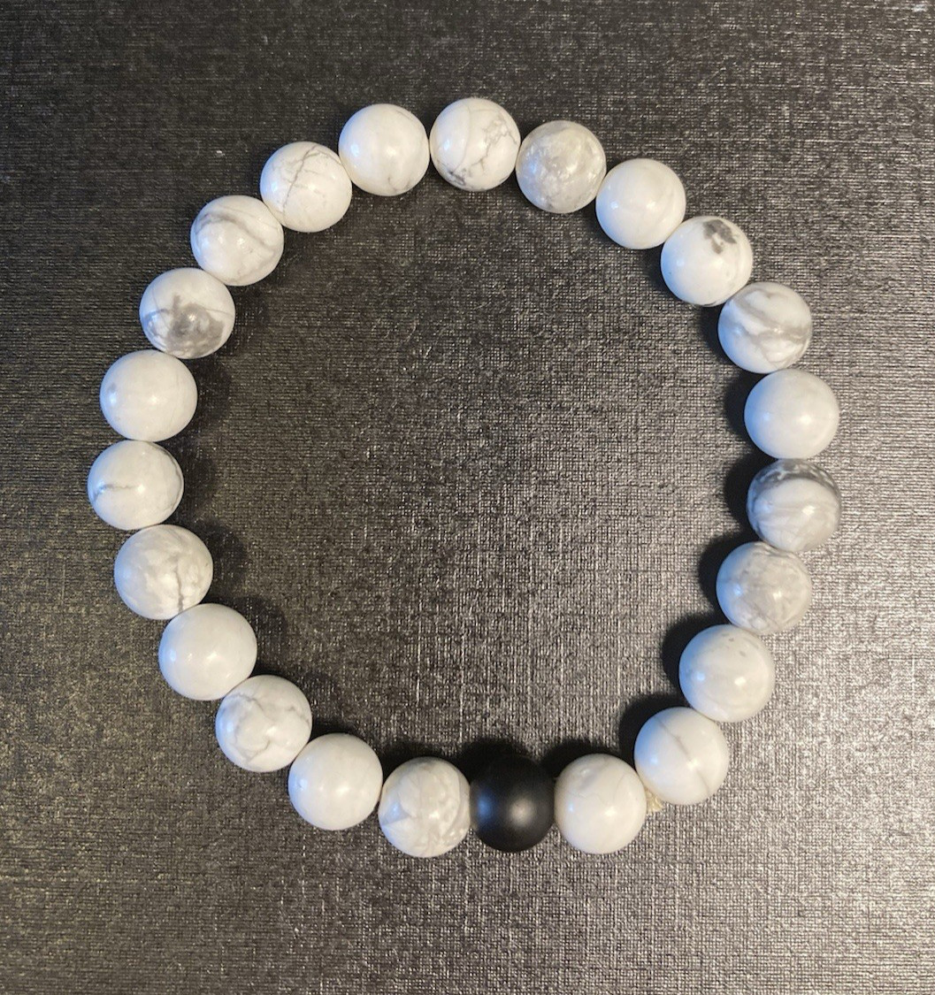 8MM Lava Rock Bead Bracelet for Men Women,Friendship Couples Gifts Natural Stone