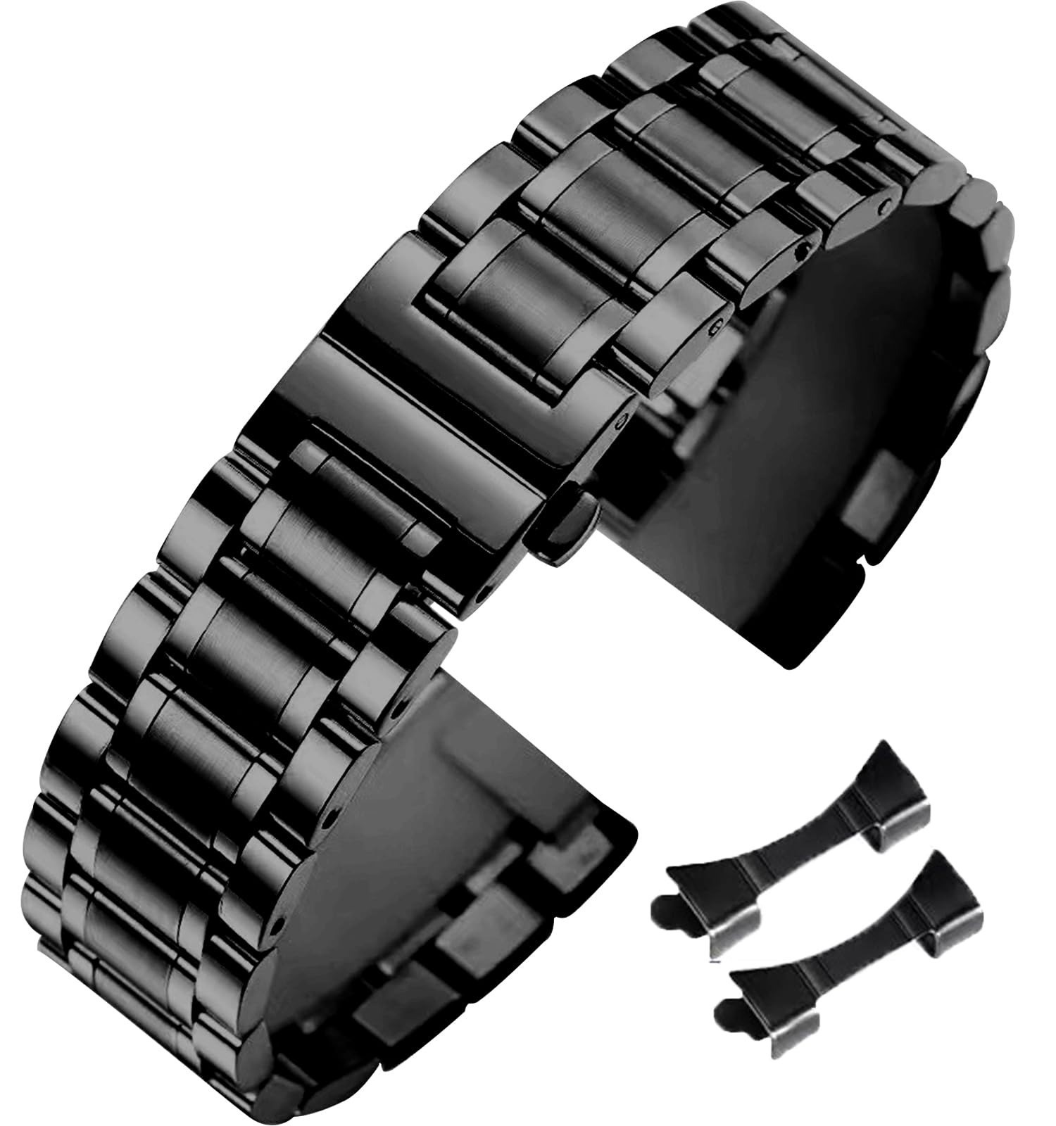 Universal Stainless Steel Watch Band 14mm-24mm Replacement Strap