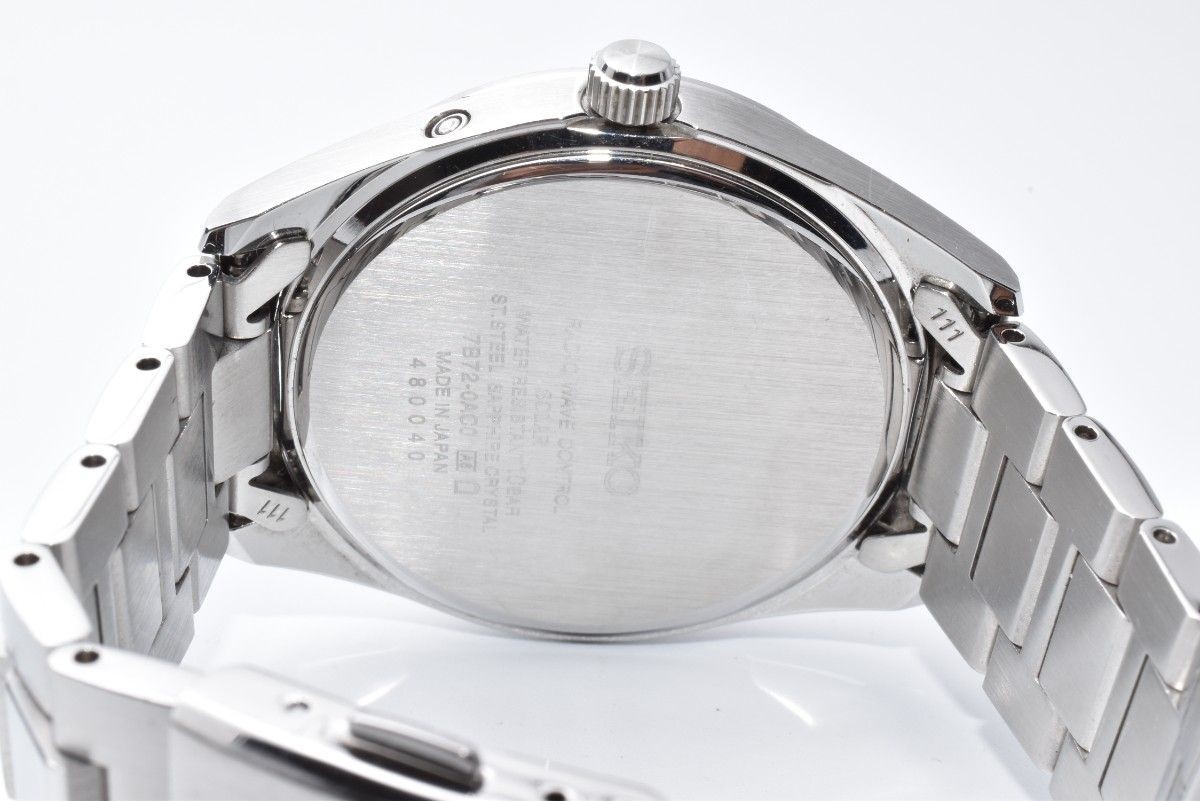 SEIKO Selection SBTM317 7B72-0AC0 Radio Solar Used Watch