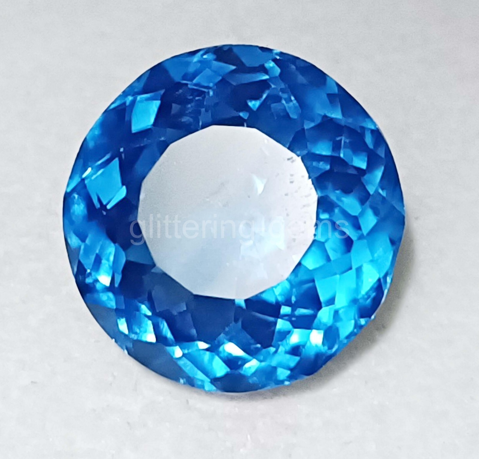 10.00 Ct Natural Blue Tanzanite – Round Cut IGL Certified Loose Gemstone 5DDT