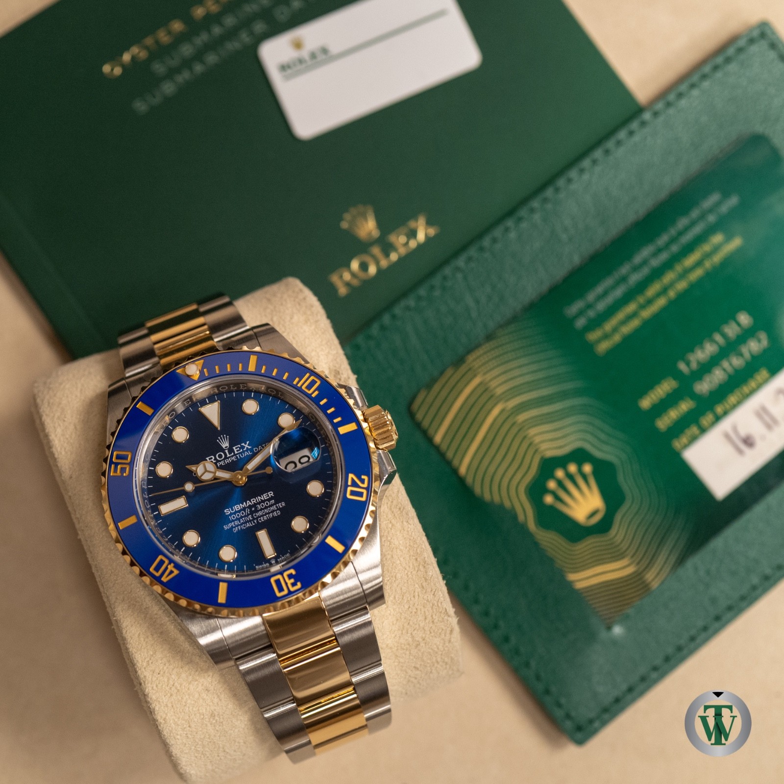 ROLEX SUBMARINER DATE 126613 LB 41MM BLUE DIAL 2021