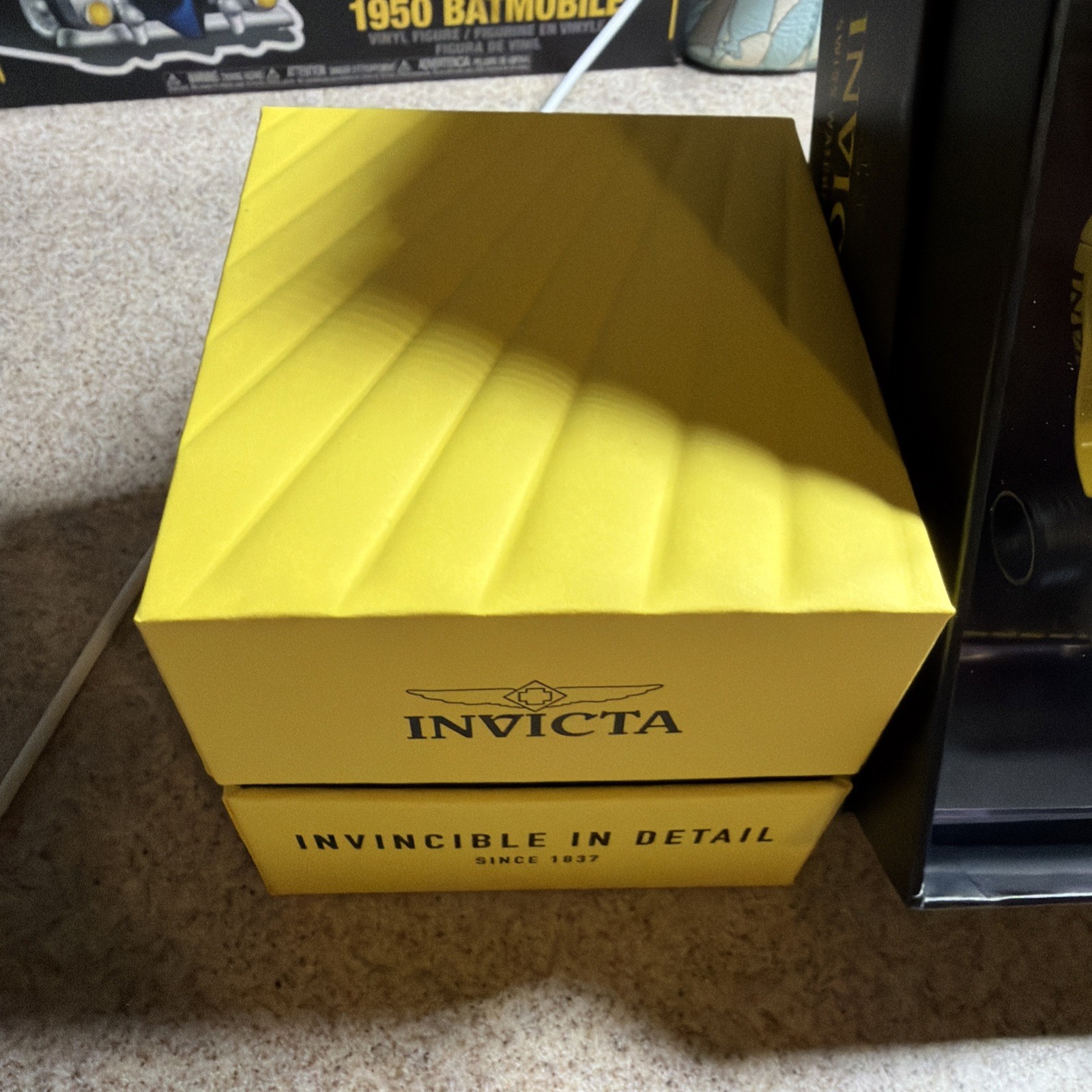 Invicta Racing Cyclone Men’s Watch – 48.5mm, Yellow (48449)