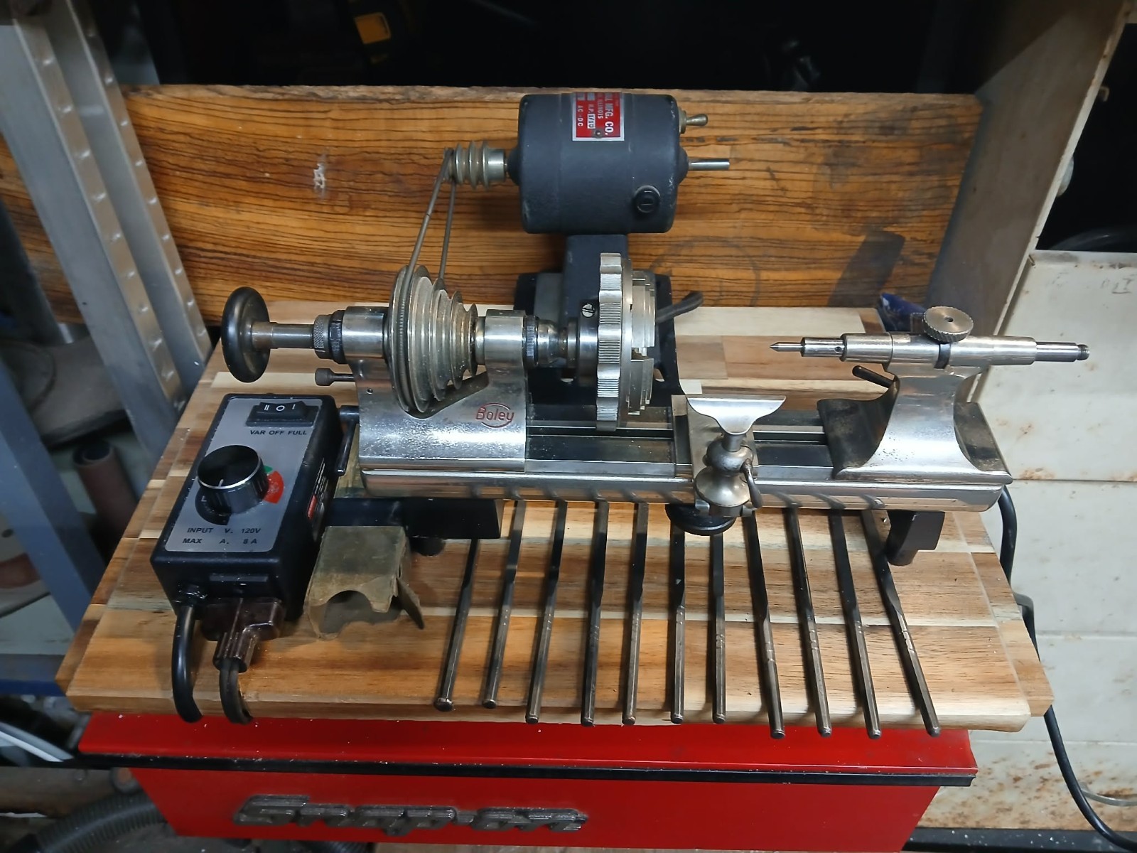 Vintage Boley Watchmakers Jewelers Lathe – GERMANY