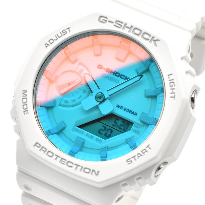 CASIO G-SHOCK GA-2100TL-7AJF BEACH TIME LAPSE Series Analog Digital Watch 45.4mm