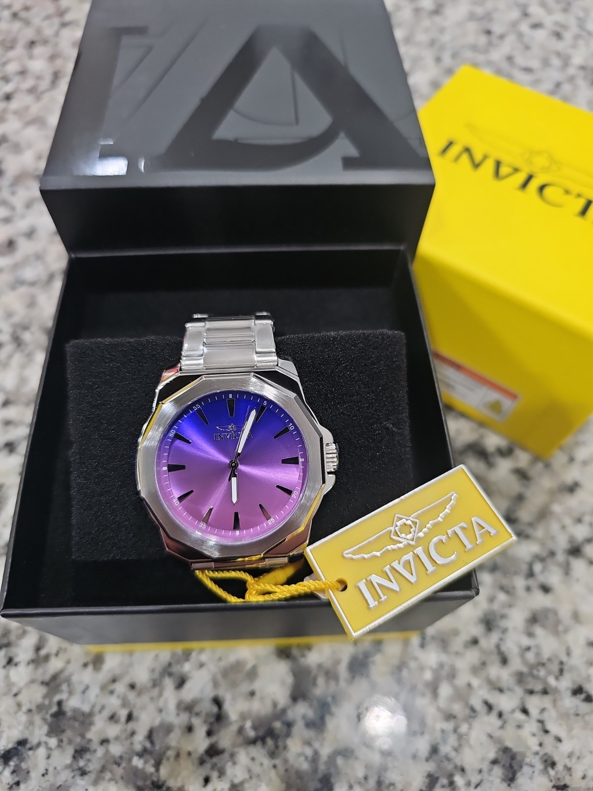 SOLD OUT!! Invicta Men’s Speedway Dominus 42mm Stainless Steel Iridescent Purple