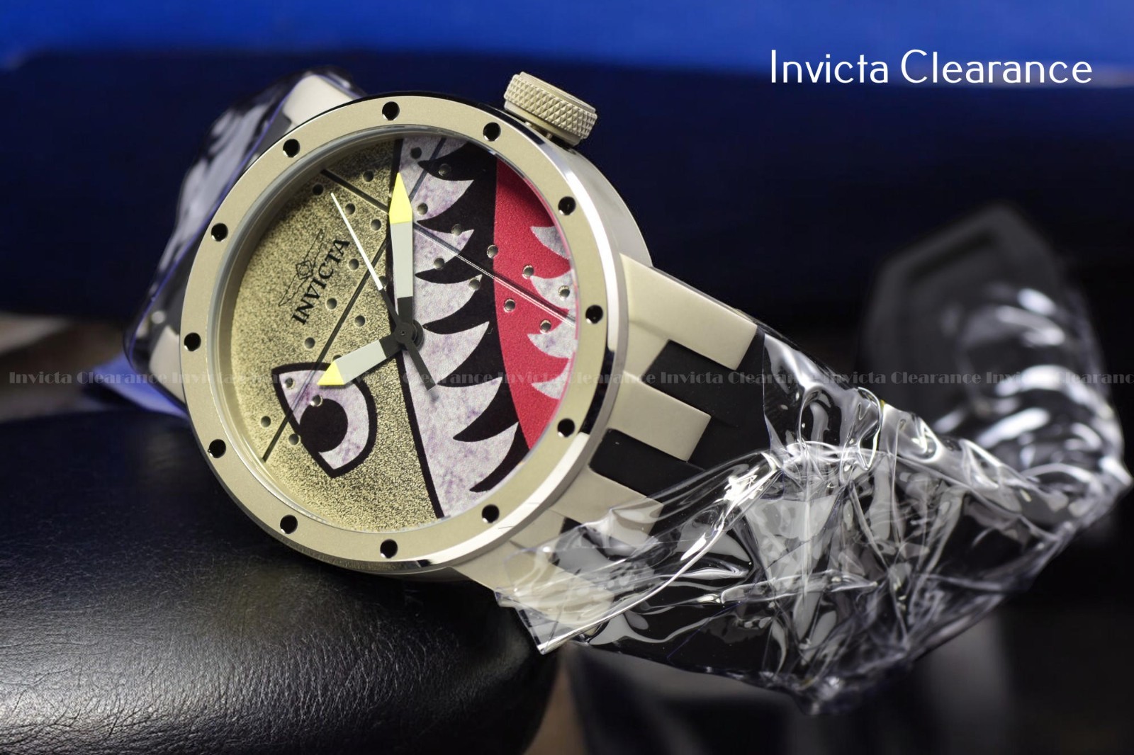 Invicta DNA Vintage Armed Forces Swiss Ronda 513 Caliber Men’s Black Dial Watch