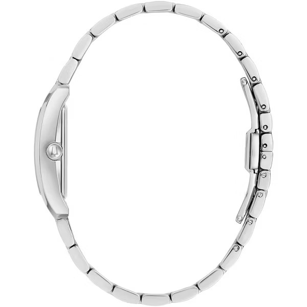 Bulova Gemmed Stainless Steel Blue Dial Women’s Quartz Watch 96P262