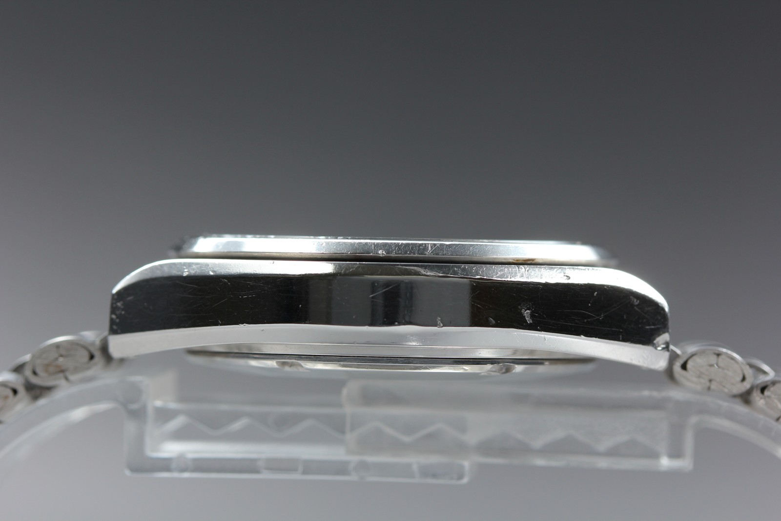 Vintage 1976 JDM ‘Kanji’ Seiko 5 Actus Silver Wave 6306-8010 AT Watch From Japan
