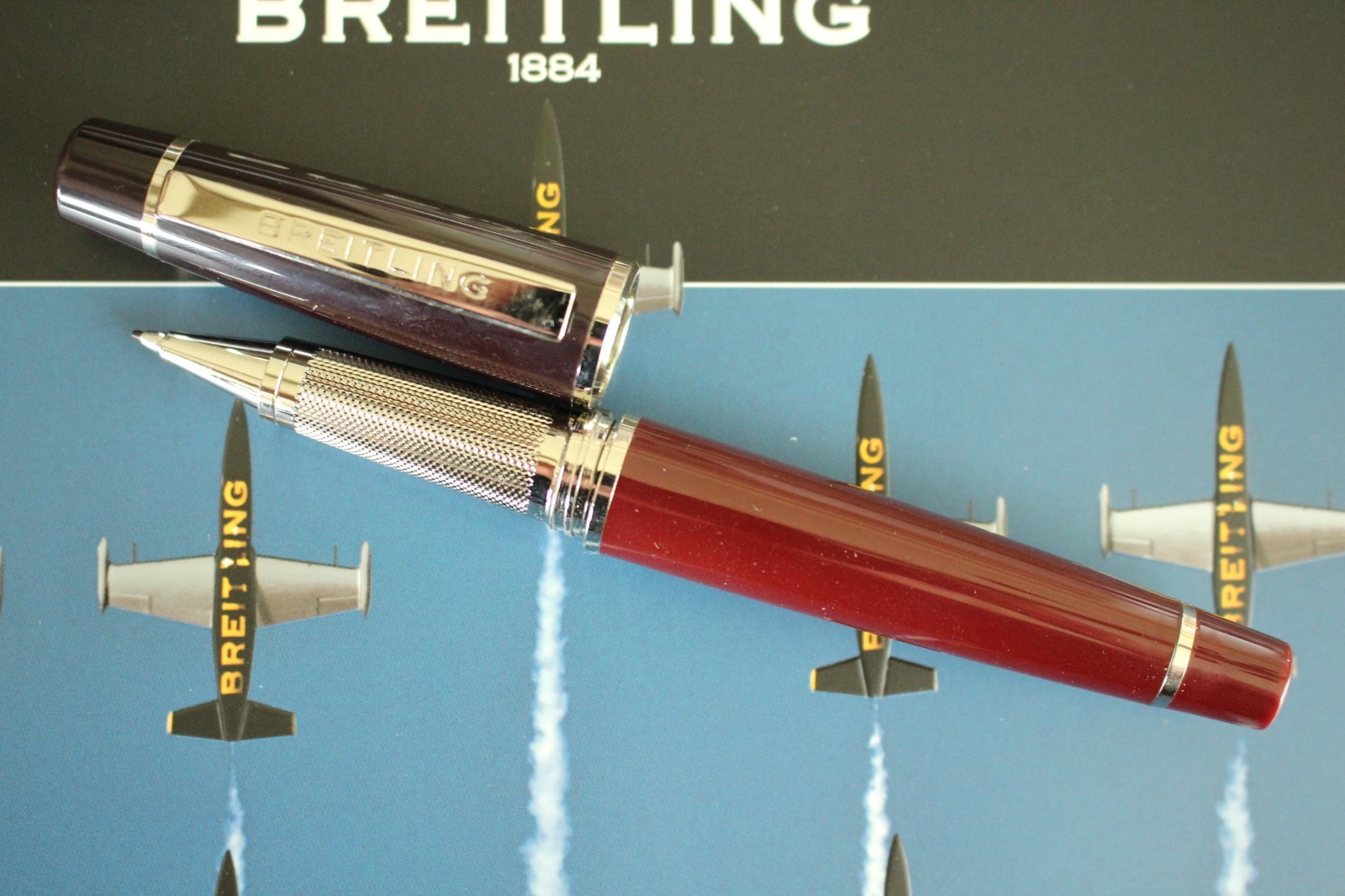 BREITLING JEWELRY STORE GIFT FACTORY SPIFF BUYERS BONUS PEN ONLY WITHOUT BOX NOS