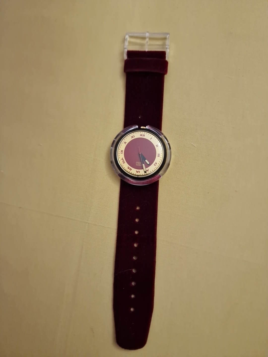 pop swatch vintage Red 1991