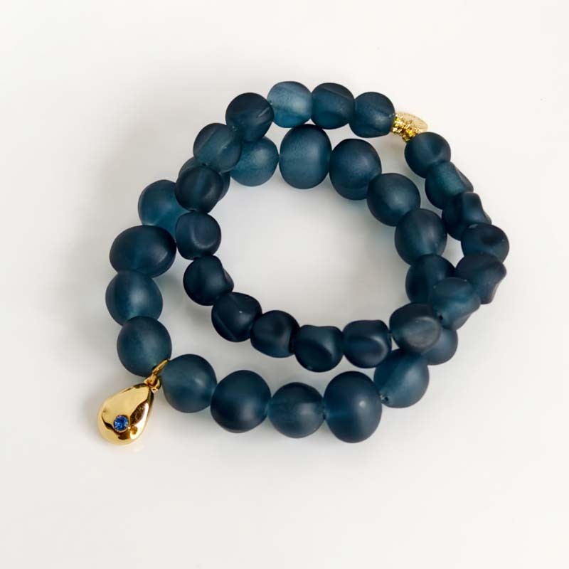 New 2pcs Talbots Bead Stretch Bracelet Gift Chic Women Party Vacation Jewelry