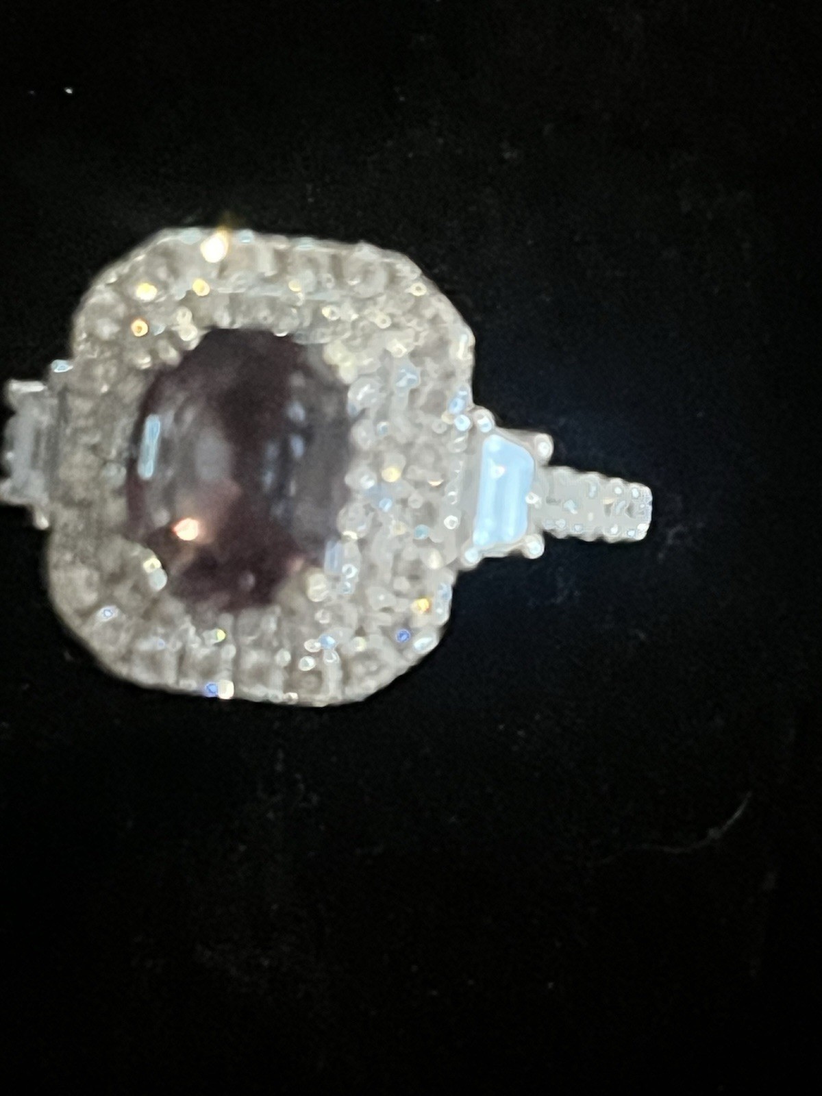 GIA Certified Natural Alexandrite Size7 Natural Diamond Wedding READ!