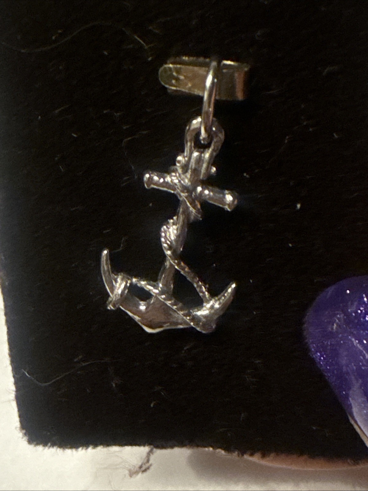 Sterling Silver Anchor Charm by Rembrandt