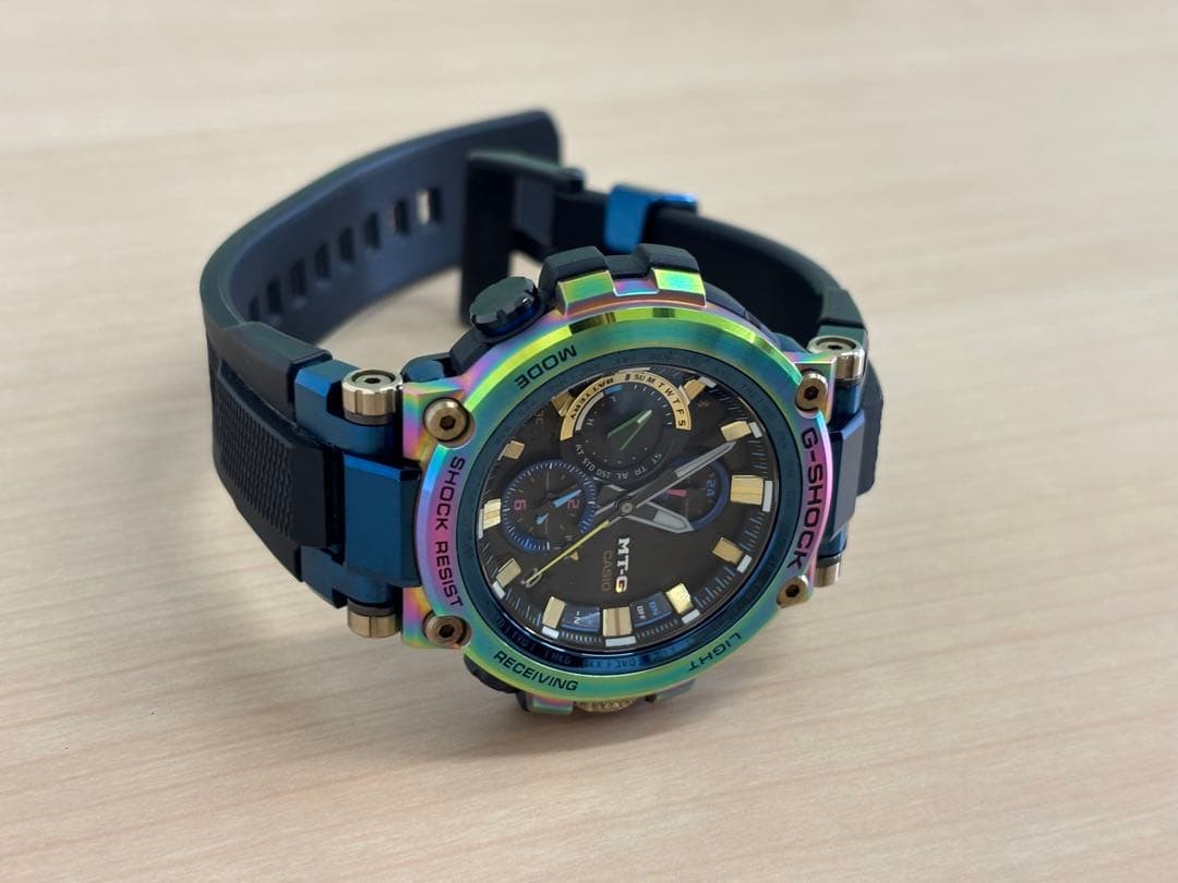 Excellent Rare Limited Edition G SHOCK MTG B1000RB 2AJR Radio Solar