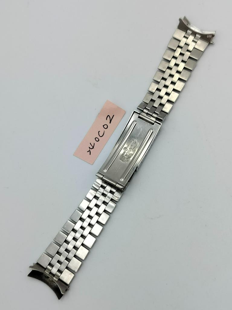 Authentic 1980s Rolex 1601 16014 Steel Bracelet 20mm Swiss 62510H 555 – 24OC02