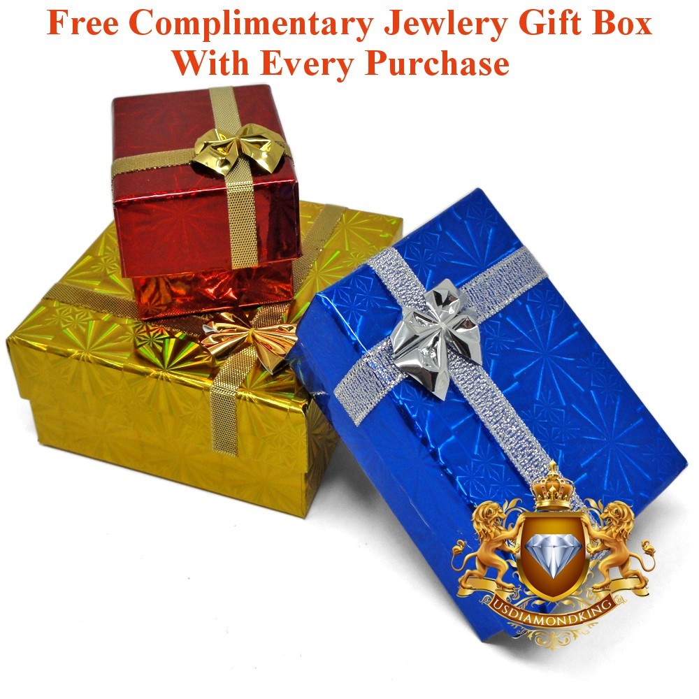 3.25 Ctw. VVS1/D Real Moissanite Dollar Crown Man Money Bag Charm Pendant +Chain