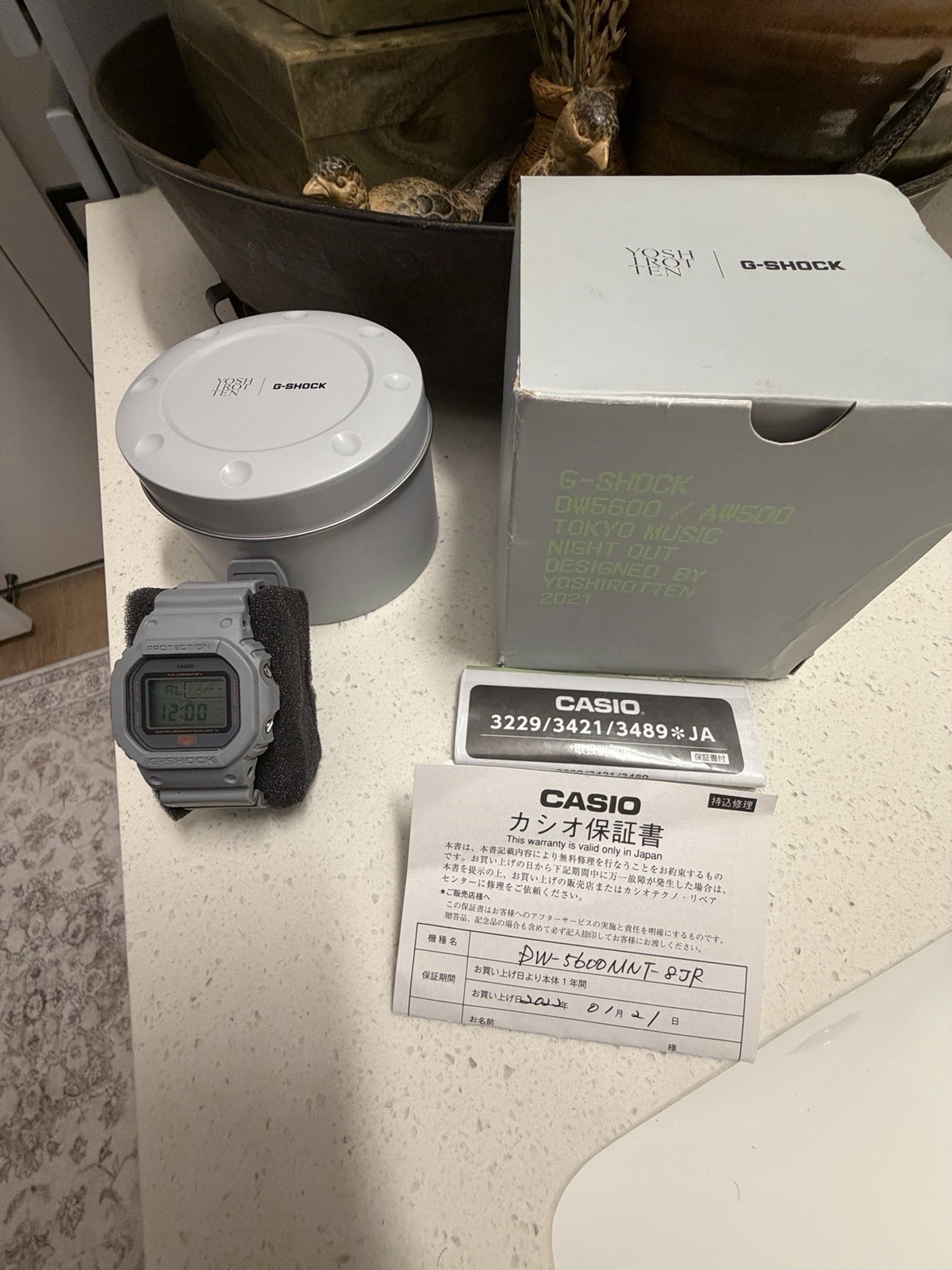 CASIO G-SHOCK DW-5600MNT-8JR YOSHIROTTEN MUSIC NIGHT TOKYO Collaboration