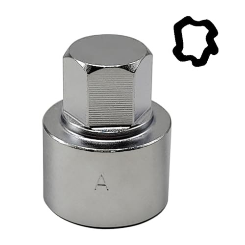 530 Wheel Locking Nut Key Compatible with VW VAG Volkswagen, (Socket Socket 530