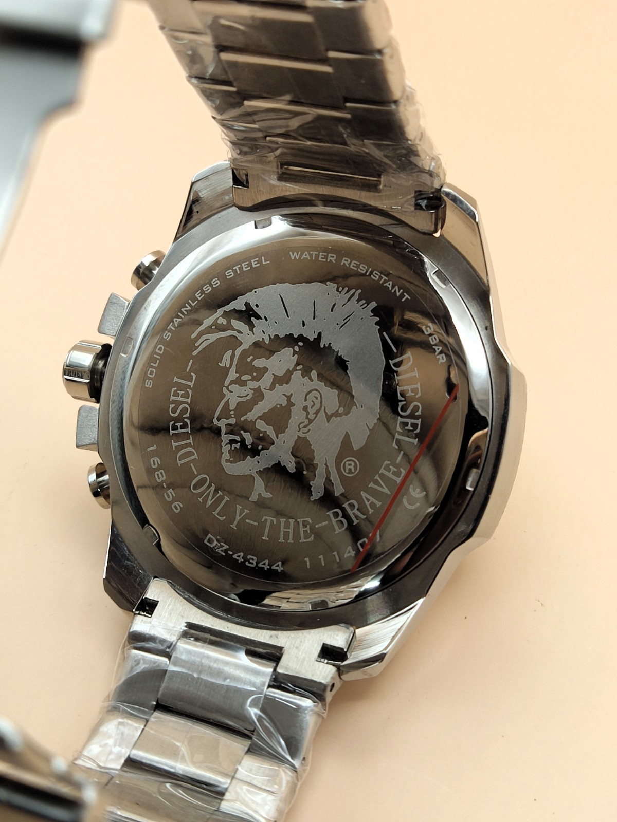 Luxury Diesel Only The Brave 10 Bar Blue Dial Refurbished Men’s Wrist Watch