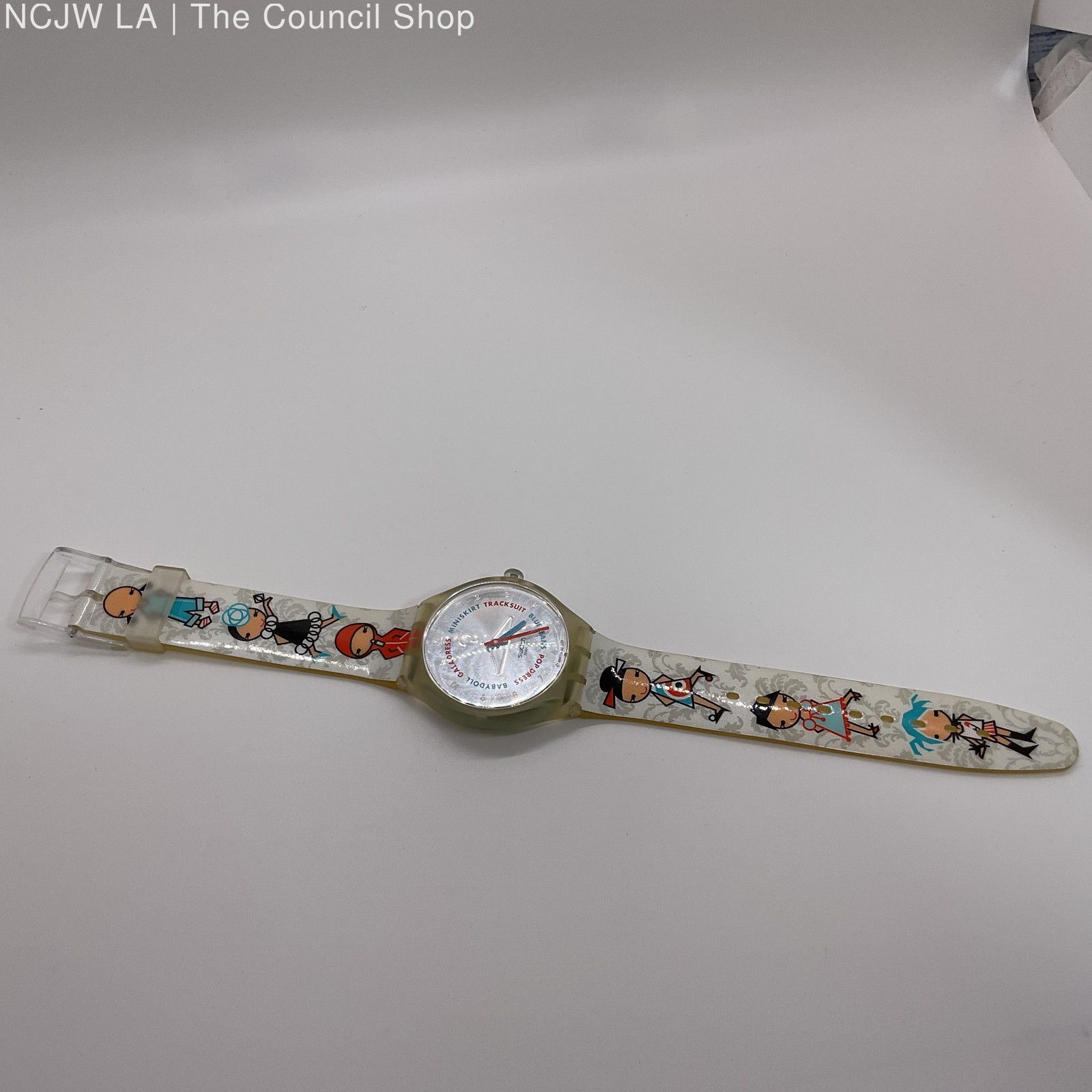 SWATCH Touch Game Dressin’ Day STGK103 Watch- NEVER WORN- NEEDS BATTERY