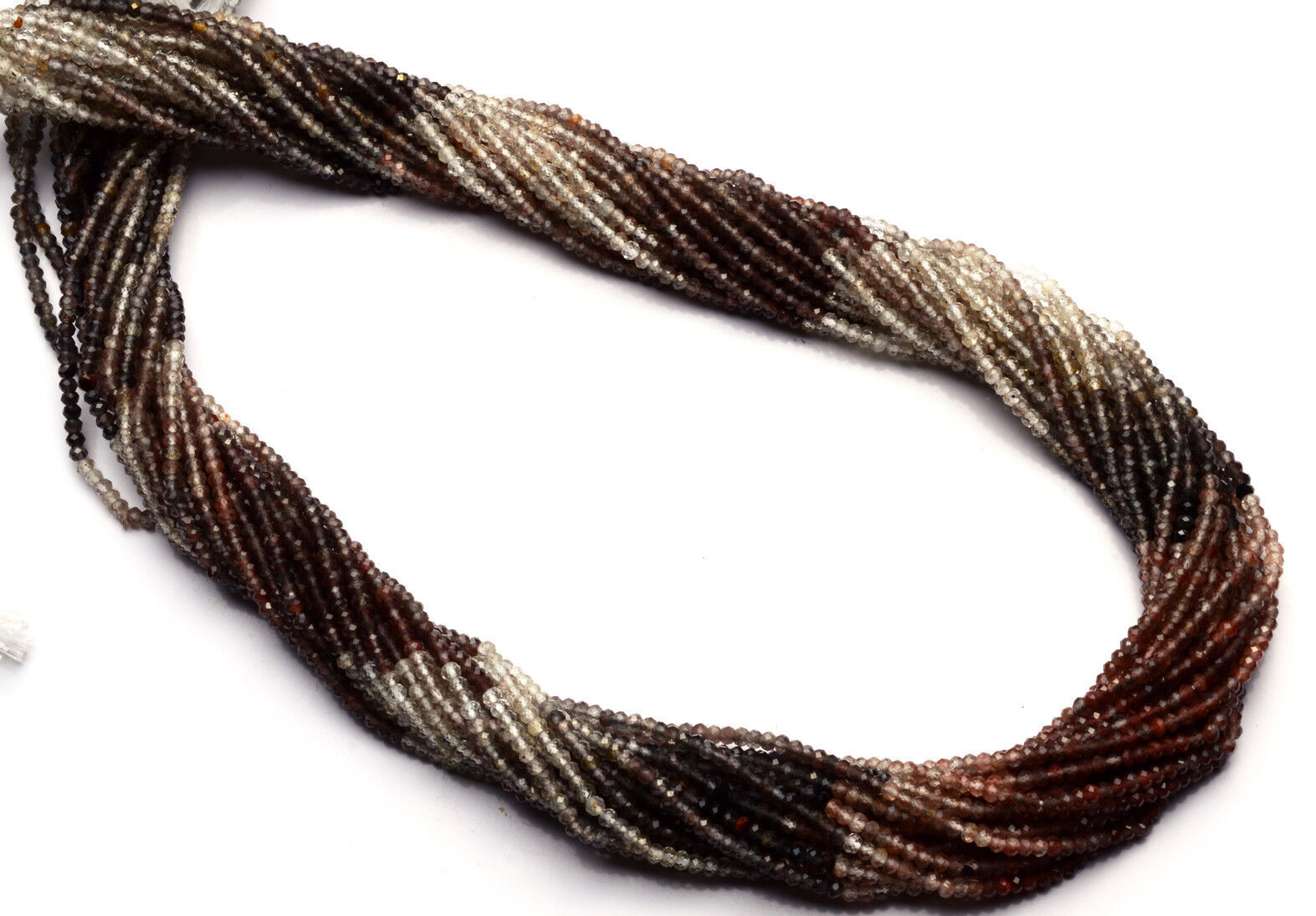 Natural Rare Gemstone Scapolite 2.5MM Faceted Rondelle Beads 17 Inch Strand