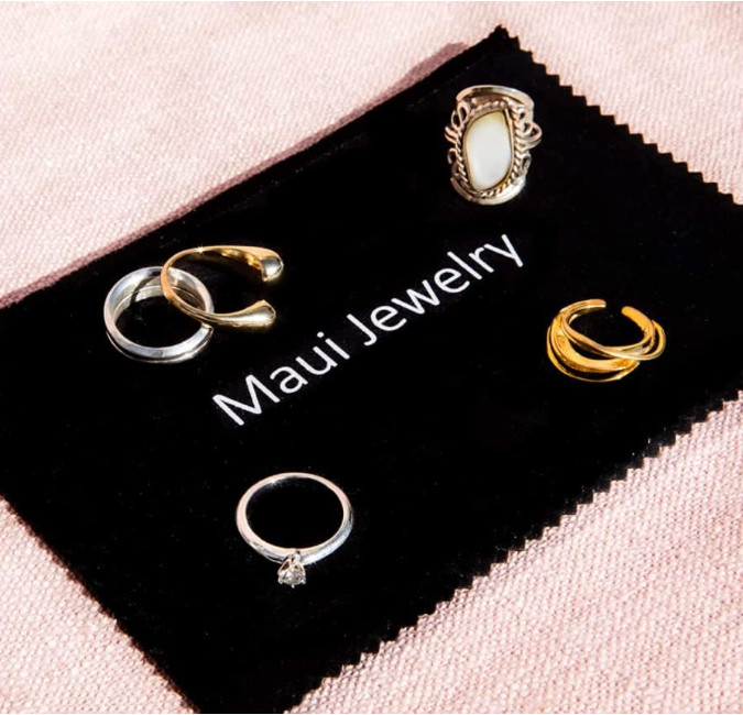 Maui Liquid Jewelry Cleaner Solution Complete kit with Cloth .. NOT Guaranteed