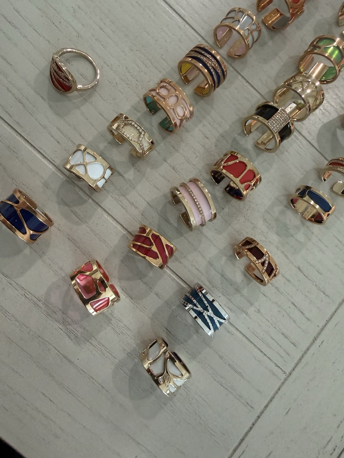 Les Georgettes rings (Made in France) for $15 each. fully adjustable/reversible