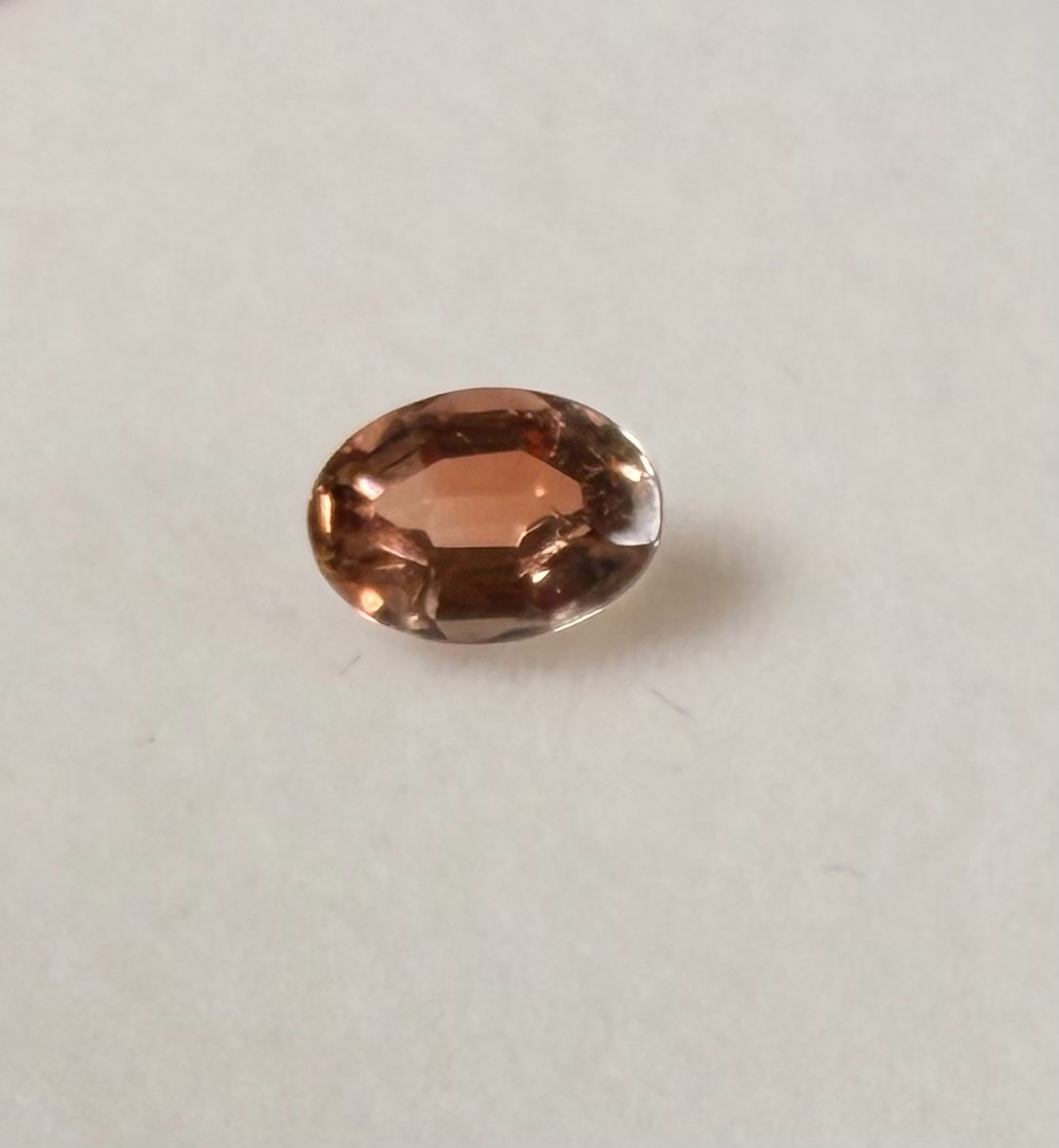 Andalusite | Pink – Green 0.38 Ct | Oval 5.4 x 3.8 x 2.6 mm